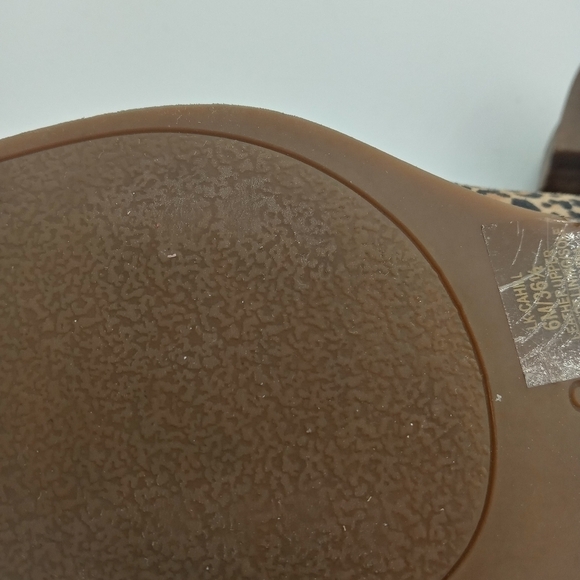 Lucky Brand Cahill Cheetah Print Soft Genuine Leather Upper Loafers 6 - Picture 9 of 9